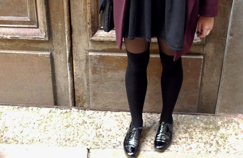 Comment faire pour que mes chaussettes hautes ne glissent pas?