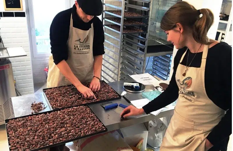 Processus de fabrication à la chocolaterie Marseille