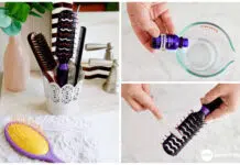 Comment nettoyer une brosse à cheveux épingle ?