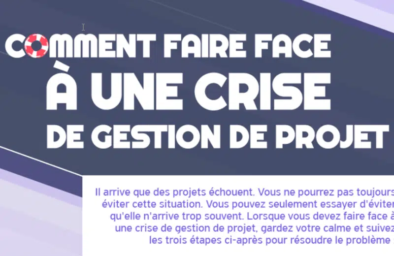 Comment faire face à une crise de gestion de projet