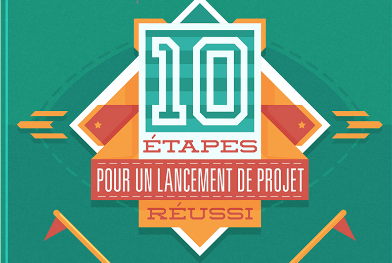 Infographie : 10 étapes pour un lancement de projet efficace: une liste de contrôle pour chefs de projet