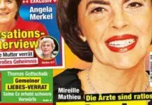 Mireille Mathieu serait malade