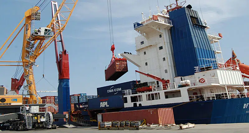 Service de manutention portuaire