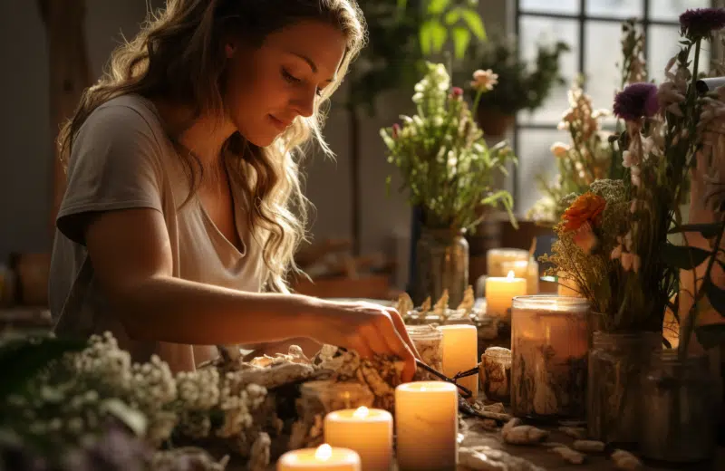 Comment fabriquer de la cire de bougie parfumée ?