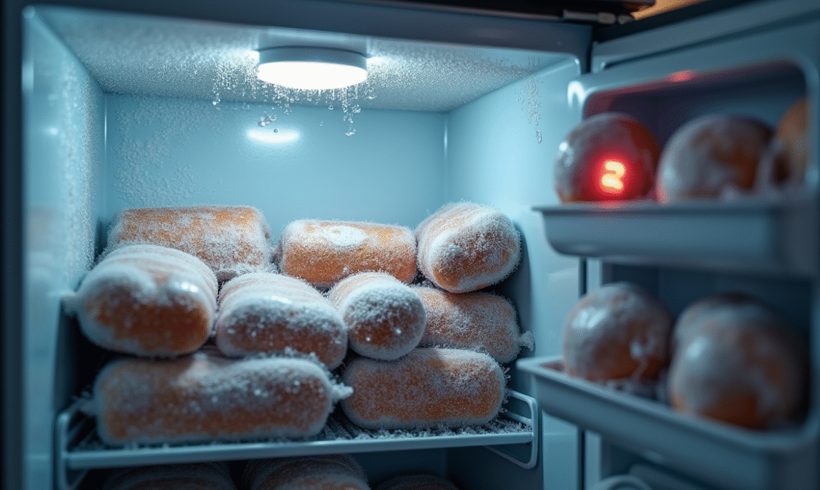 Les dangers d’une mauvaise température dans votre congélateur
