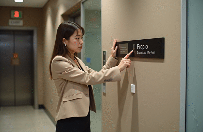 femme plateau bureau montage