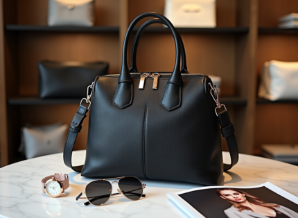 Trouver le sac à main en cuir noir idéal pour votre style