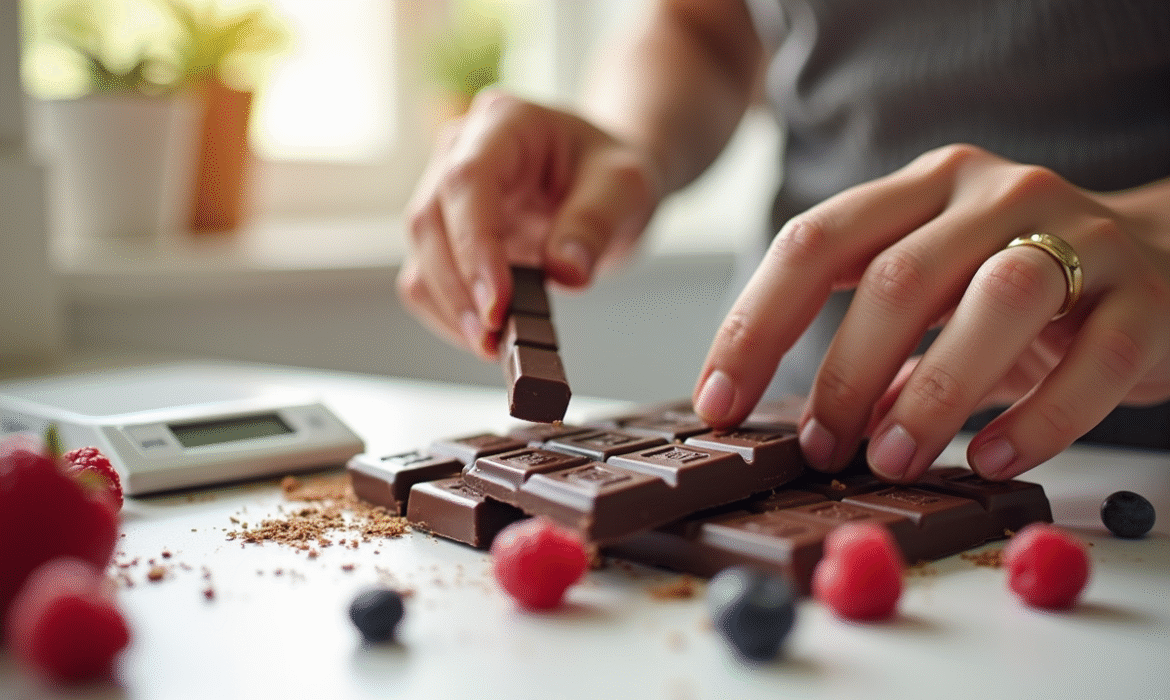 Calories du chocolat noir : astuces pour intégrer ce plaisir dans votre régime quotidien