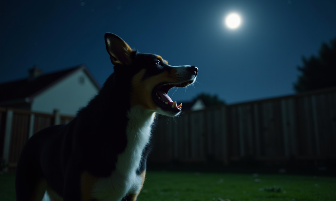 Pourquoi mon chien aboie-t-il la nuit : causes et solutions