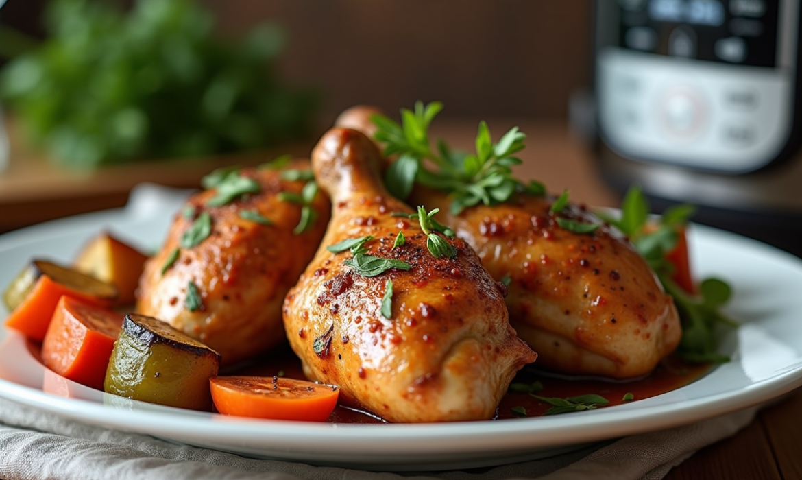 Recette de cuisses de poulet au Cookeo : l’alliance parfaite des épices