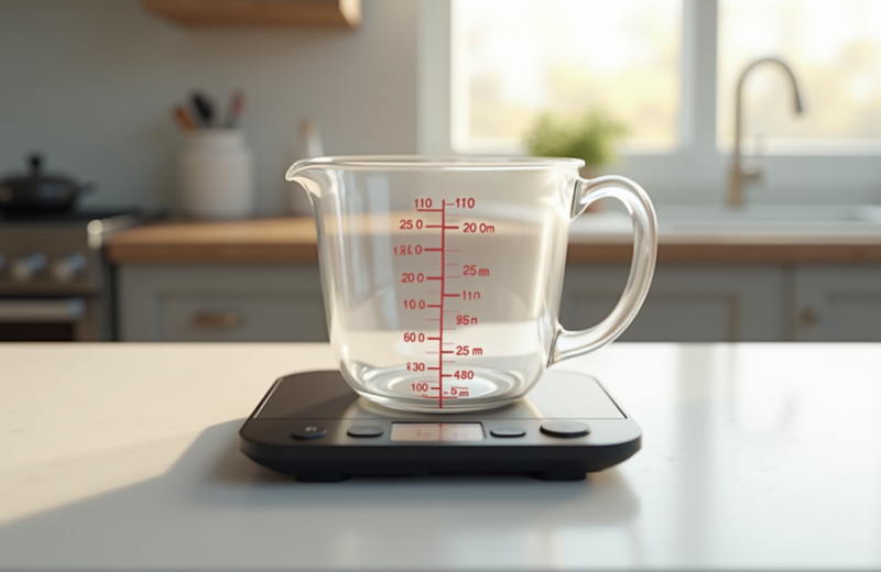 Calcul précis de 250 ml en grammes