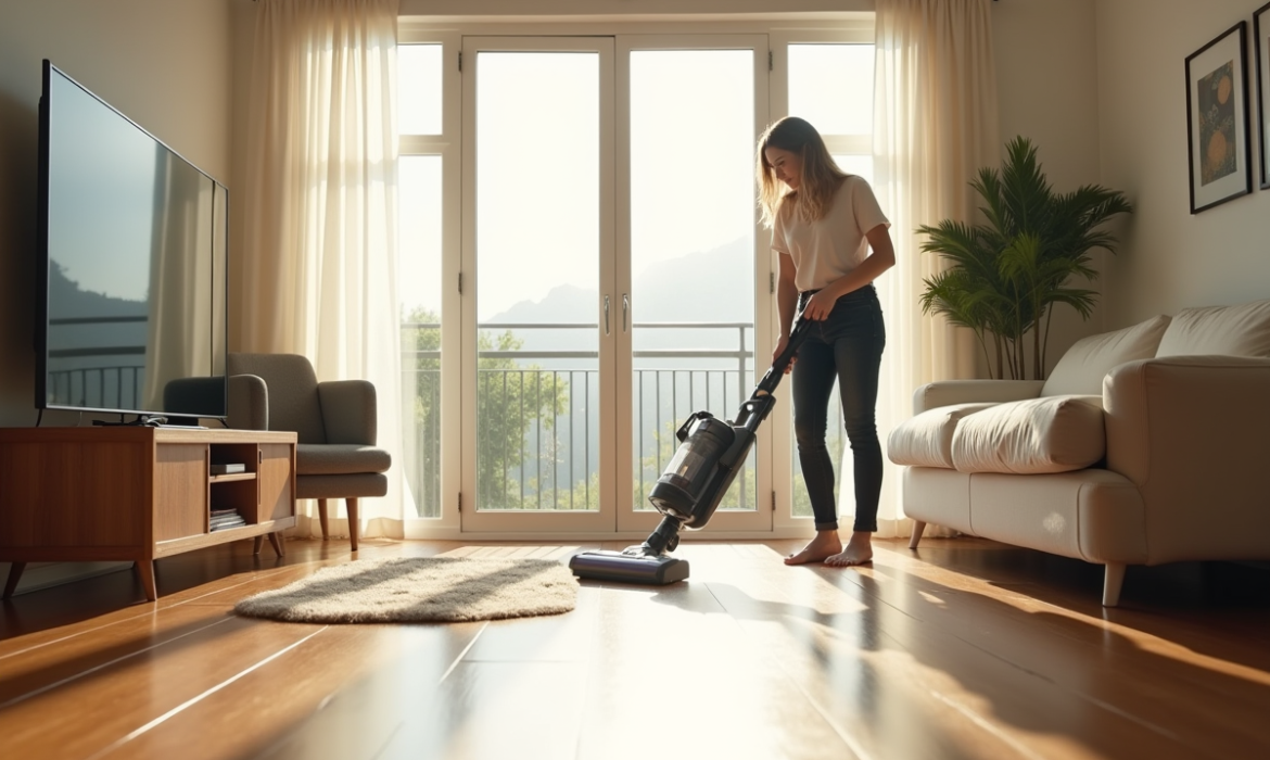 Entretenir son intérieur avec un aspirateur laveur sans fil