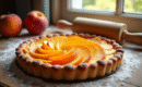 Tarte aux pêches toute simple : astuces pour une croûte croustillante