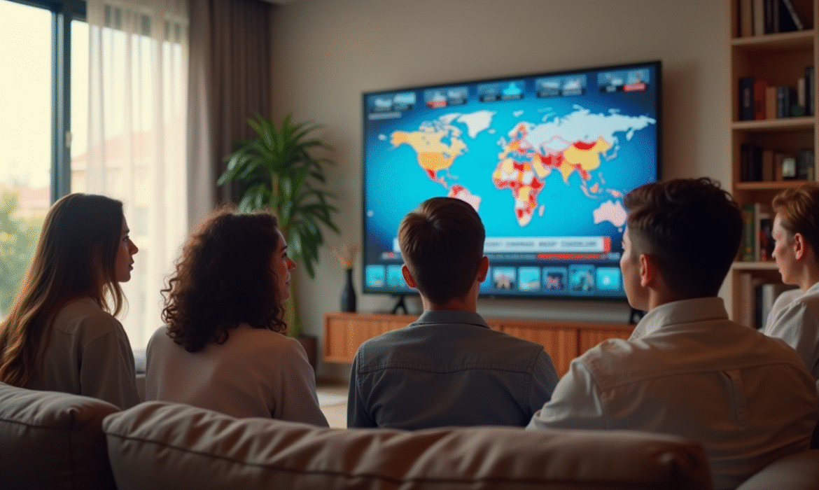 Le phénomène des chaînes de télévision internationales en ligne