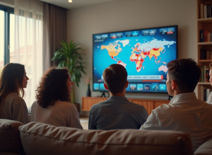 Le phénomène des chaînes de télévision internationales en ligne