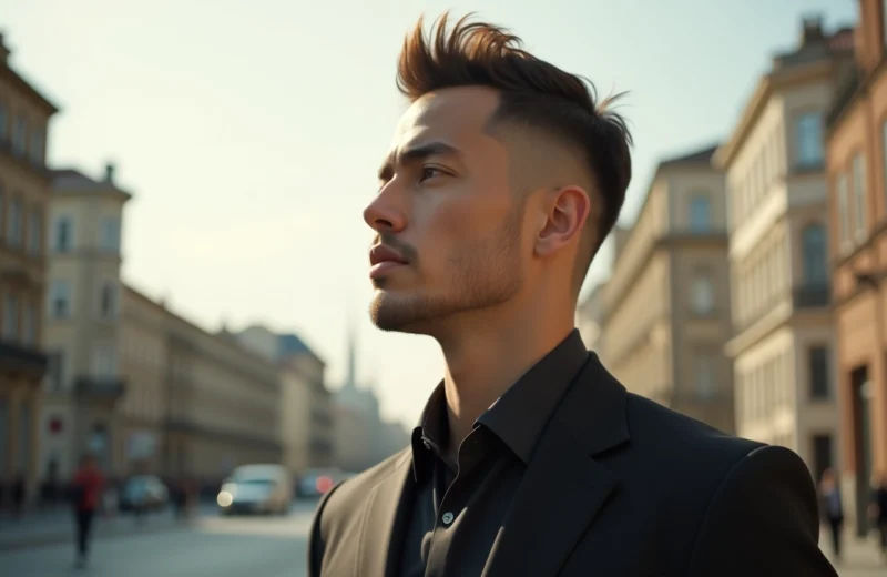 Tendances audacieuses de la coupe homme mi-longue 2024