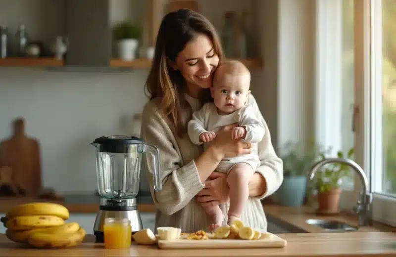 Les arcanes des mères : confectionner une compote de banane maison pour bébé
